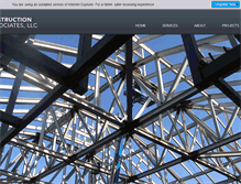 Tablet Screenshot of constructionassociatesllc.com